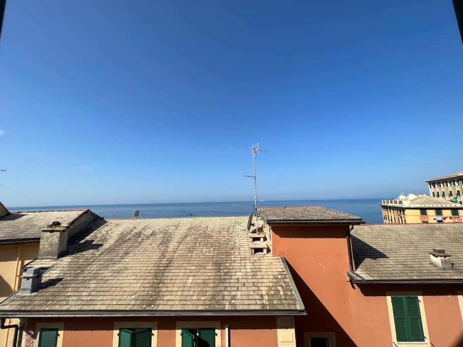 Vasto Apt Panoramico 3 Min Mare Appartement Camogli Buitenkant foto